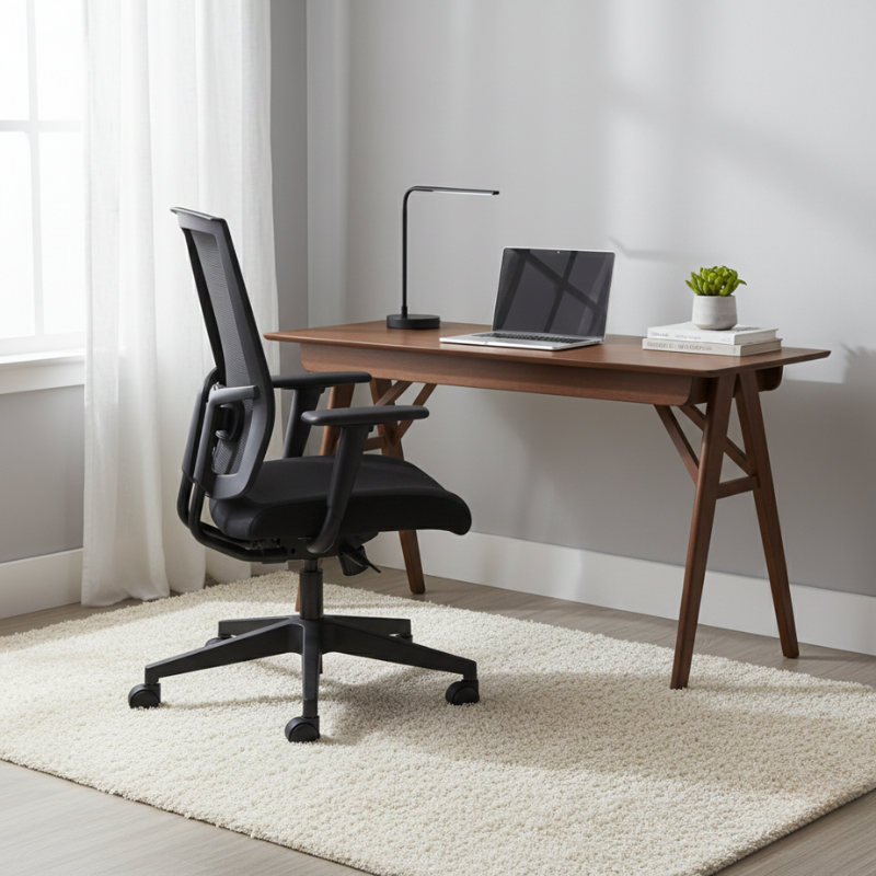 Ergonomic Task Chair With Armrests
